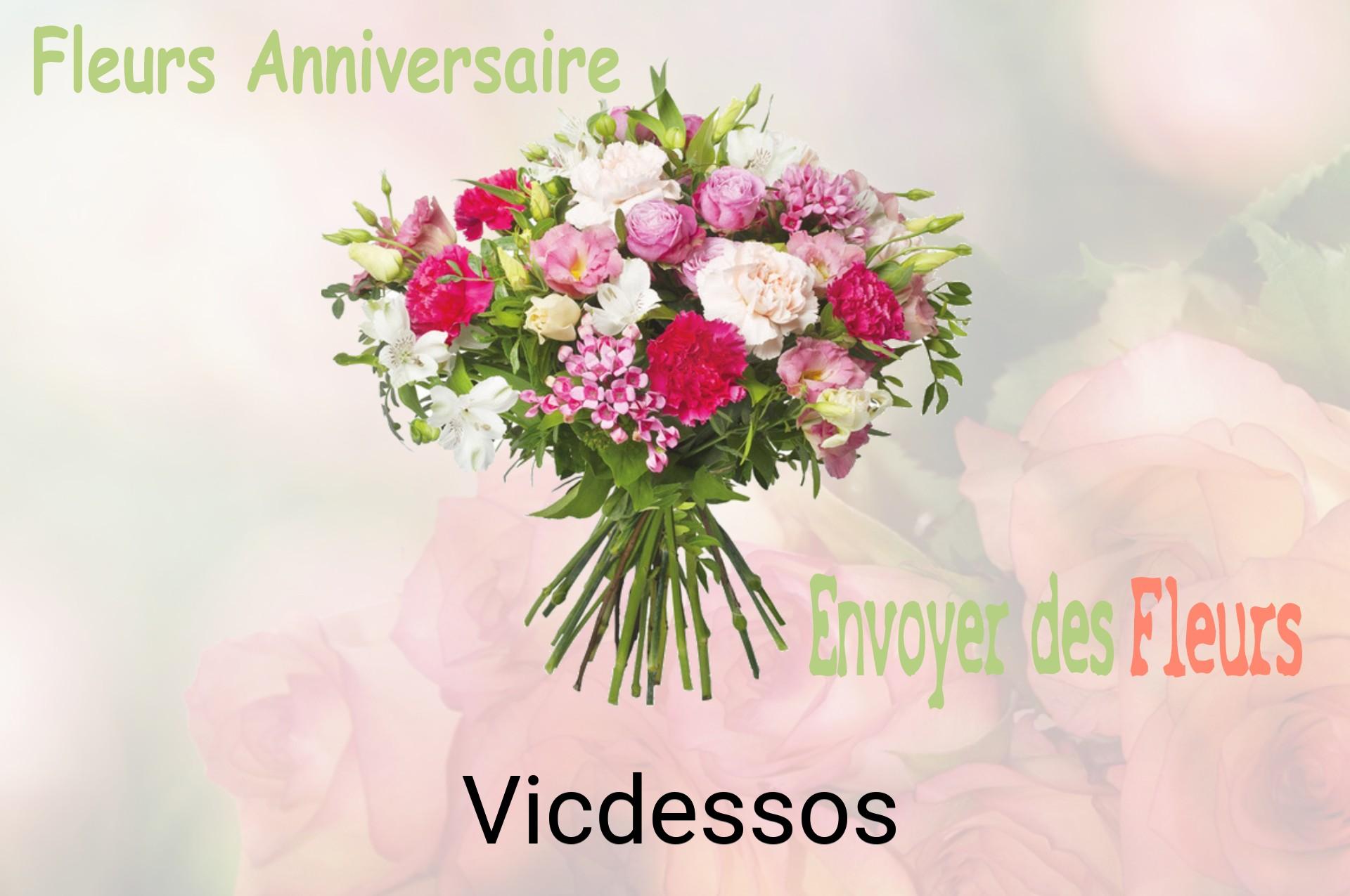 Bouquet de fleurs d’anniversaire livré à Vicdessos