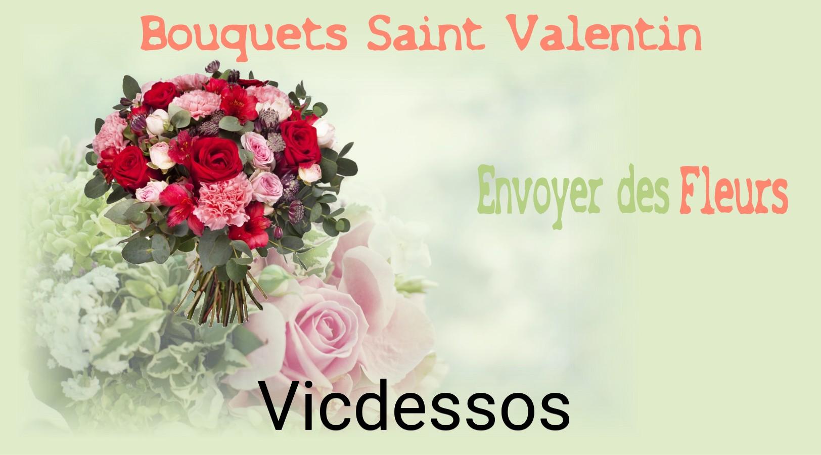 Roses de Saint-Valentin livrées à Vicdessos